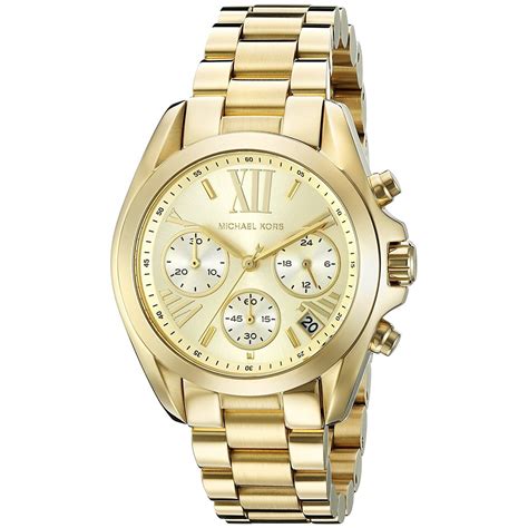 michael kors damen chronograph|michael kors bradshaw women's watch.